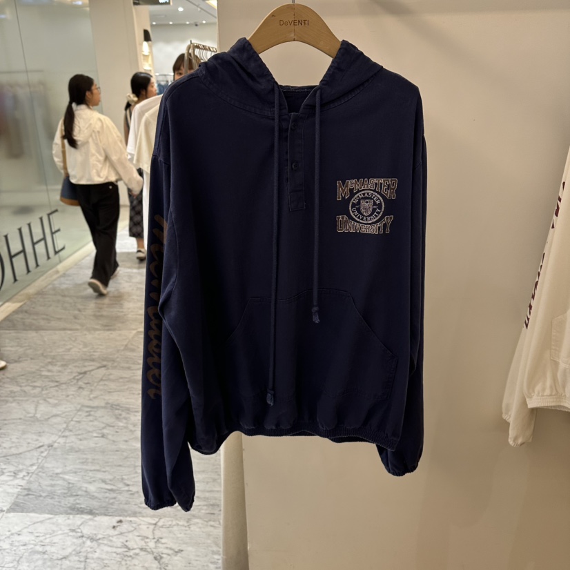 DE VENTI韓國直郵女裝新品26夏季推薦時尚真品衛衣連帽衫DE VENTI衛衣圖色2