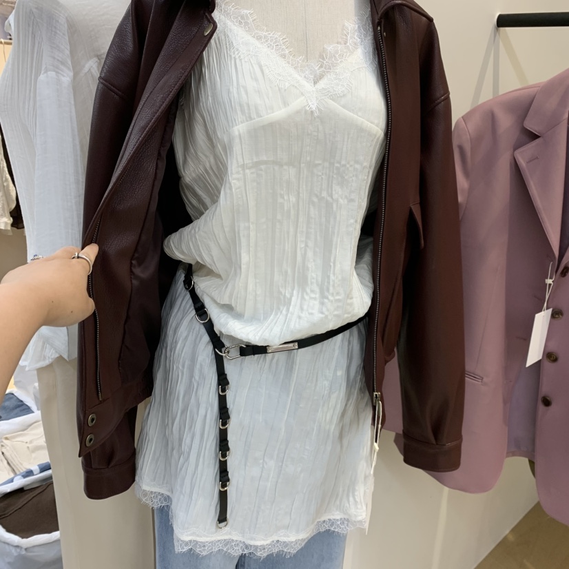 RUMIRU/AWEAR東大門實拍女士新品推薦人氣時尚連衣裙褶皺awear/RUMIRU連衣裙