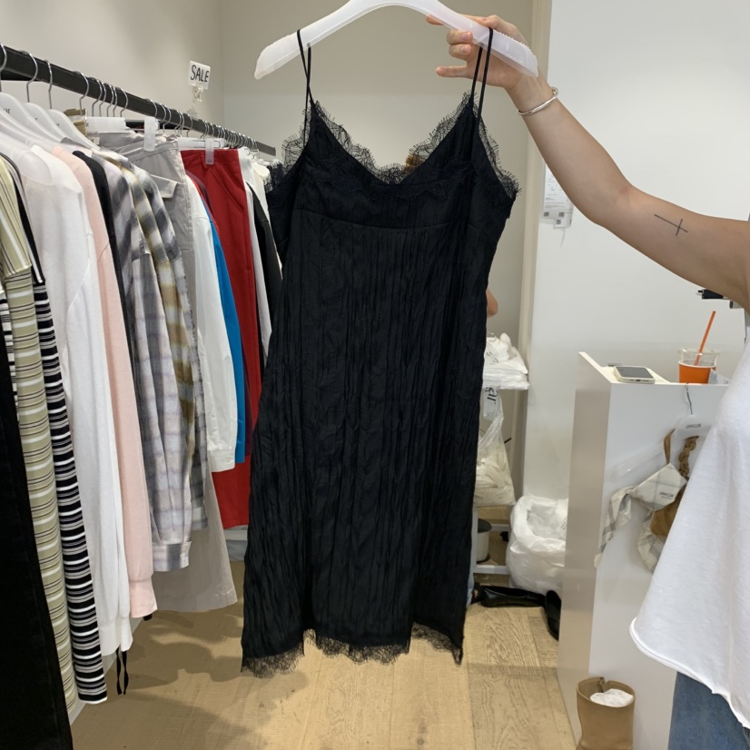 RUMIRU/AWEAR東大門實拍女士新品推薦人氣時尚連衣裙褶皺awear/RUMIRU連衣裙