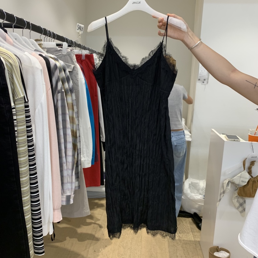 RUMIRU/AWEAR東大門實拍女士新品推薦人氣時尚連衣裙褶皺awear/RUMIRU連衣裙圖色1