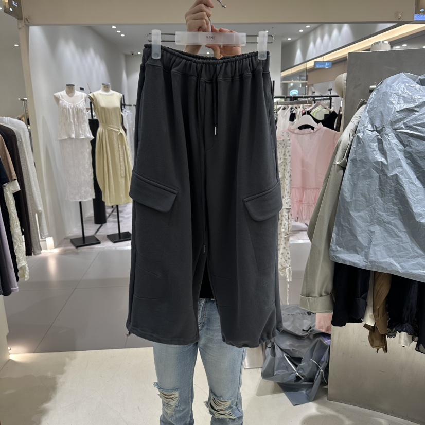 BENE韓國代購女裝新款休閑26夏季真品人氣推薦熱賣時尚短褲BENE短褲圖色4墨色