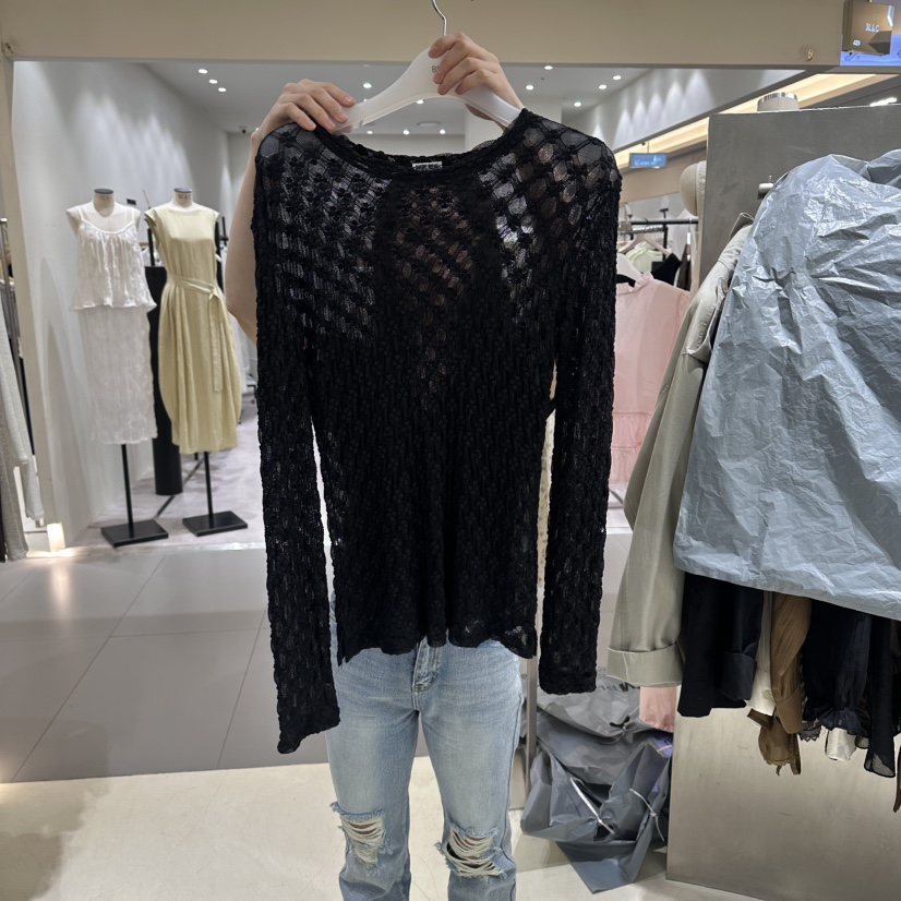 BENE韓國直郵女裝新品熱賣休閑真品推薦時尚26夏季襯衫蕾絲衫BENE襯衫/蕾絲衫圖色2