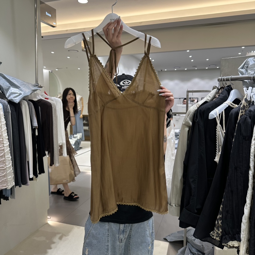 BENE韓國直郵女裝新品真品熱賣人氣時尚休閑26夏季吊帶背心BENE吊帶/背心圖色2