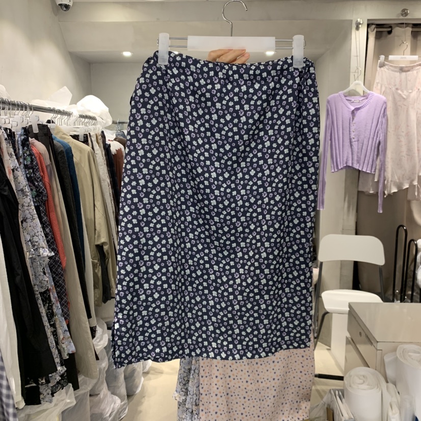 LOGROAD東大門代購女士新品推薦26夏季休閑時尚半身裙中短裙LOG ROAD半身裙/中短裙