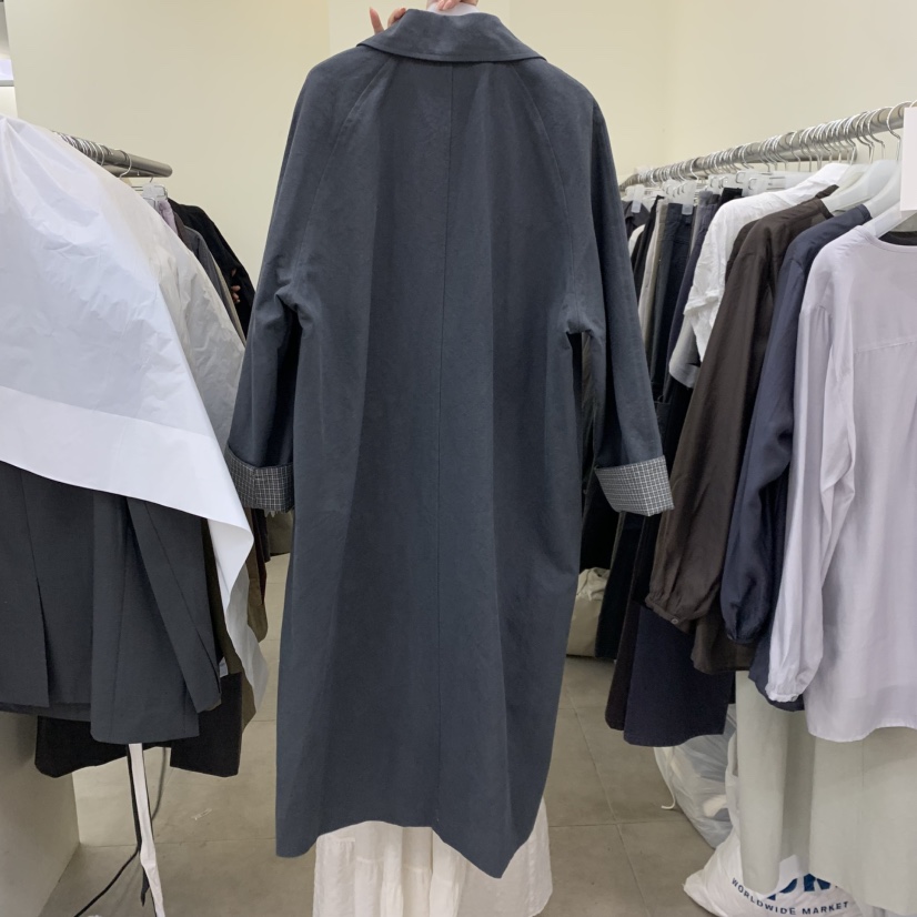 PORTS MOSS東大門直郵女士新品熱賣人氣休閑時尚長款風衣PORTS_MOSS長款風衣