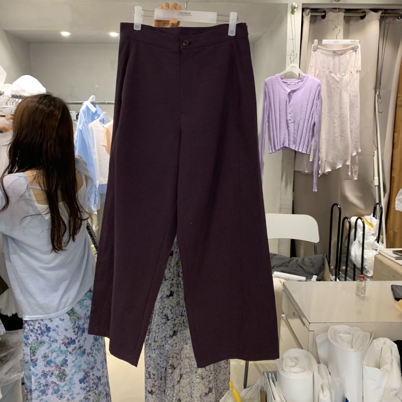 LOGROAD東大門代購女士新品推薦熱賣休閑時尚26夏季休閑褲披肩LOG ROAD休閑褲圖色1
