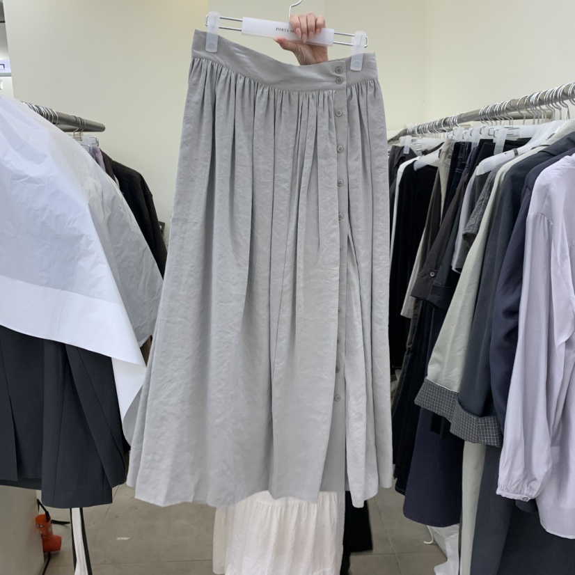PORTS MOSS韓國代購女士新品休閑26夏季真品時尚人氣長裙PORTS_MOSS長裙圖色1