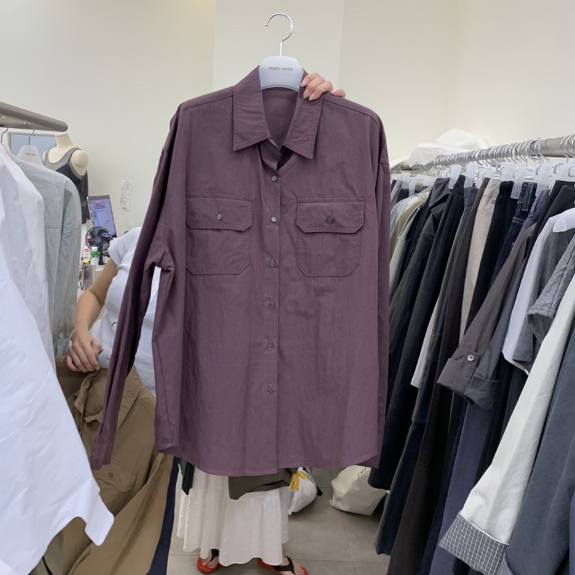 PORTS MOSS東大門代購女士新款26夏季熱賣休閑襯衫蕾絲衫PORTS_MOSS襯衫/蕾絲衫圖色1