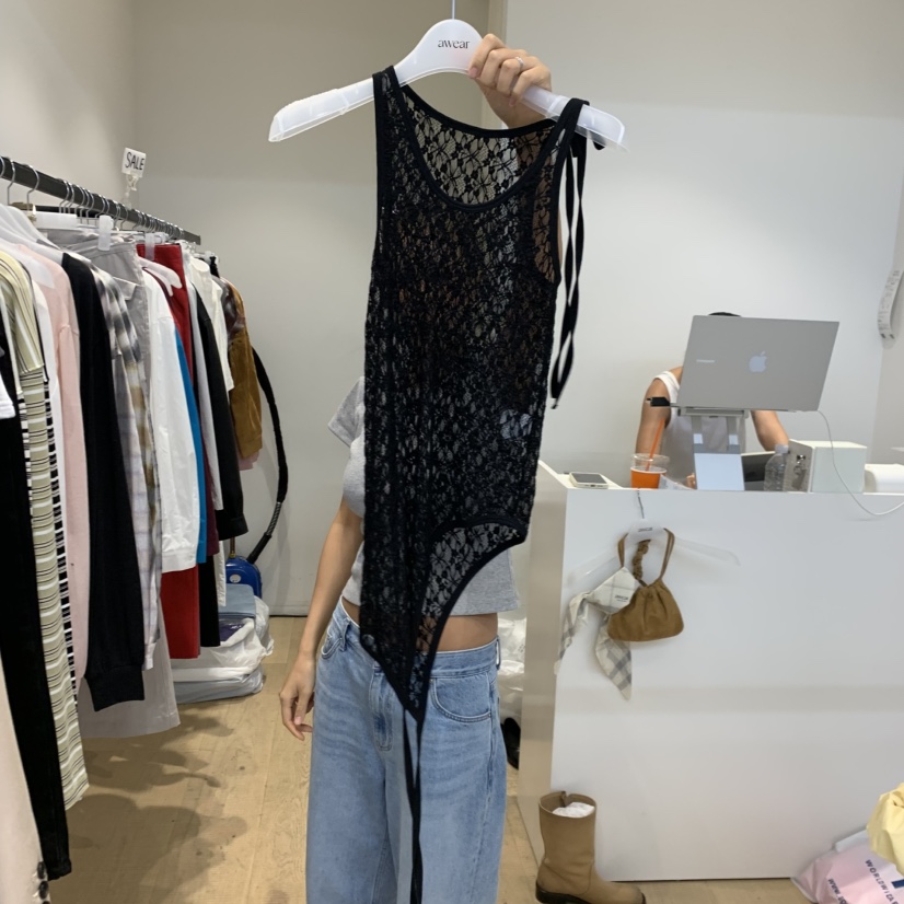 RUMIRU/AWEAR韓國代購女裝新款真品休閑推薦26夏季吊帶背心awear/RUMIRU吊帶/背心圖色1