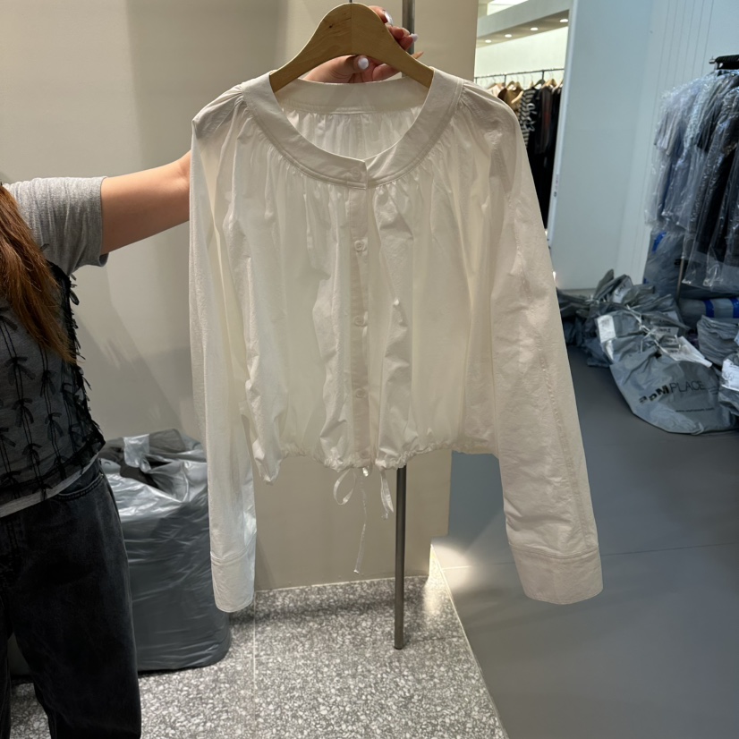 SOF韓國直郵女士新品人氣推薦熱賣休閑真品26夏季襯衫蕾絲衫SOF襯衫/蕾絲衫圖色1