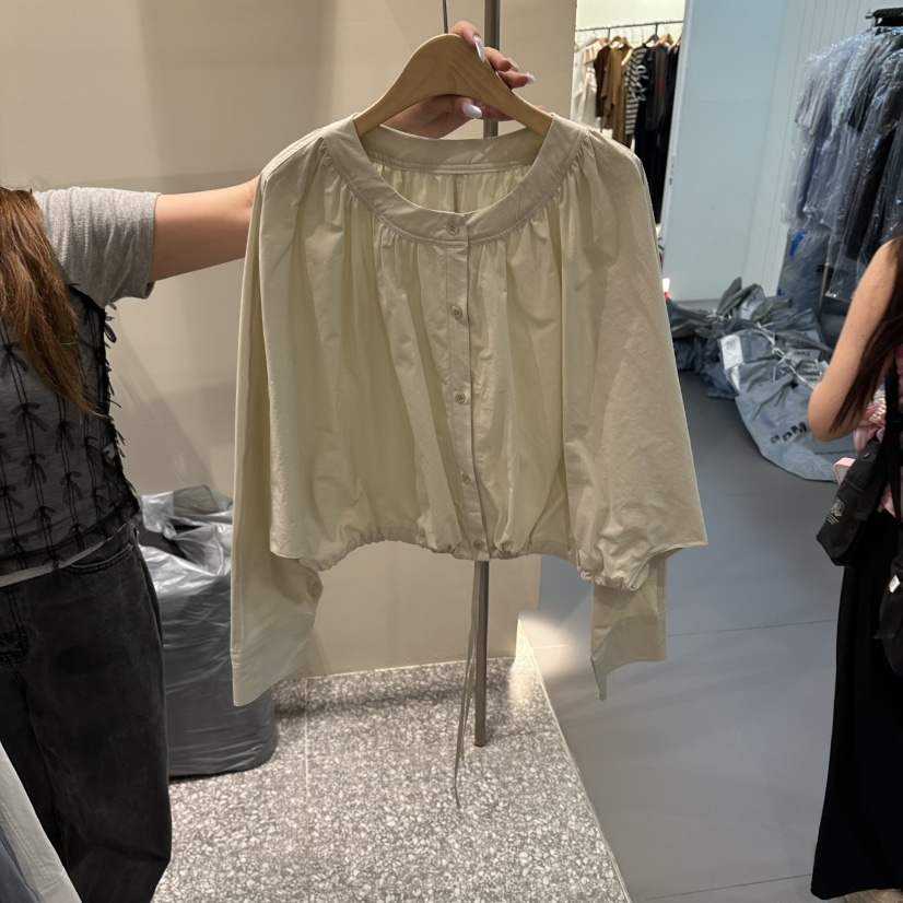 SOF韓國直郵女士新品人氣推薦熱賣休閑真品26夏季襯衫蕾絲衫SOF襯衫/蕾絲衫圖色2