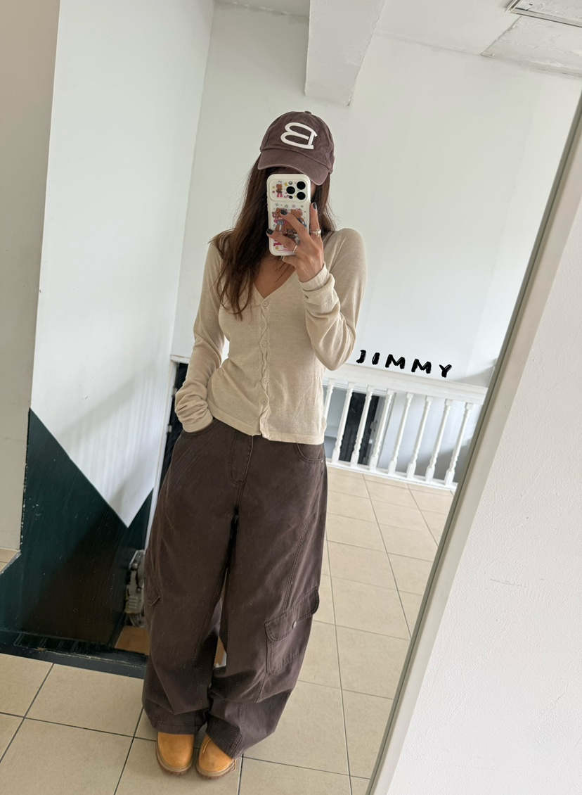 JIMMY韓國代購女裝新品真品休閑熱賣26夏季長袖T恤不含內搭JIMMY/REMAKE長袖T恤圖色3