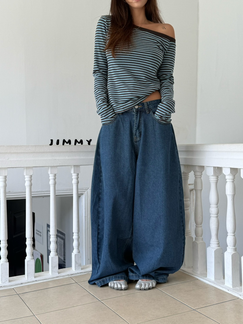 JIMMY韓國代購女士新款真品休閑26夏季推薦人氣熱賣牛仔褲JIMMY/REMAKE牛仔褲