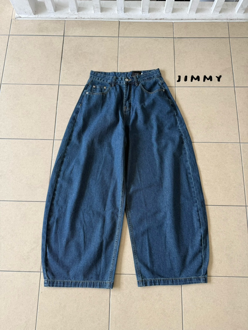 JIMMY韓國代購女士新款真品休閑26夏季推薦人氣熱賣牛仔褲JIMMY/REMAKE牛仔褲圖色1
