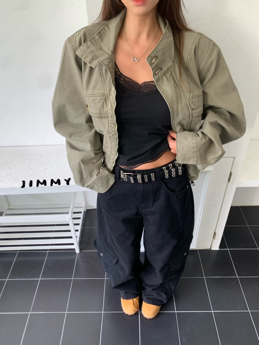 JIMMY韓國代購女士新品推薦26夏季休閑時尚吊帶背心蕾絲無袖JIMMY/REMAKE吊帶/背心