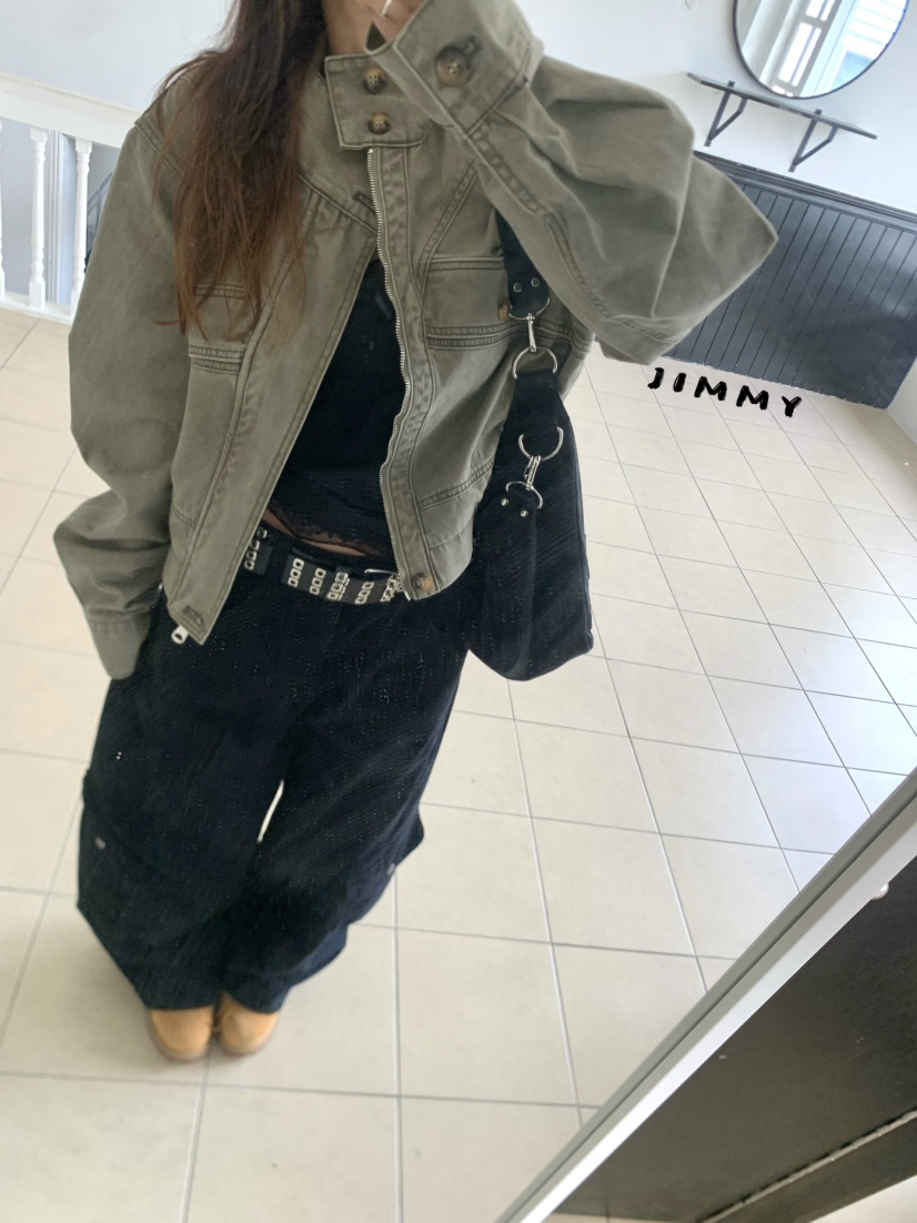 JIMMY東大門代購女士新品26夏季時尚真品人氣休閑推薦夾克JIMMY/REMAKE夾克