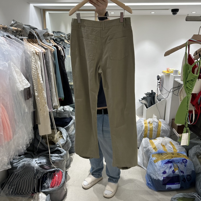CONNAUGHT/DAILYJUD韓國代購女裝新款熱賣推薦休閑褲褶皺CONNAUGHT/DAILYJUD休閑褲