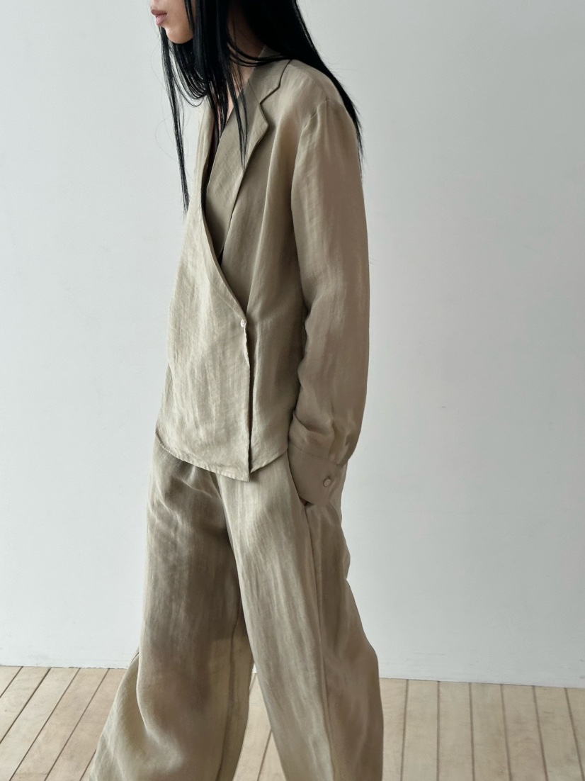 LE VASE韓國代購女裝新款26春夏熱賣真品推薦襯衫蕾絲衫LE VASE襯衫/蕾絲衫