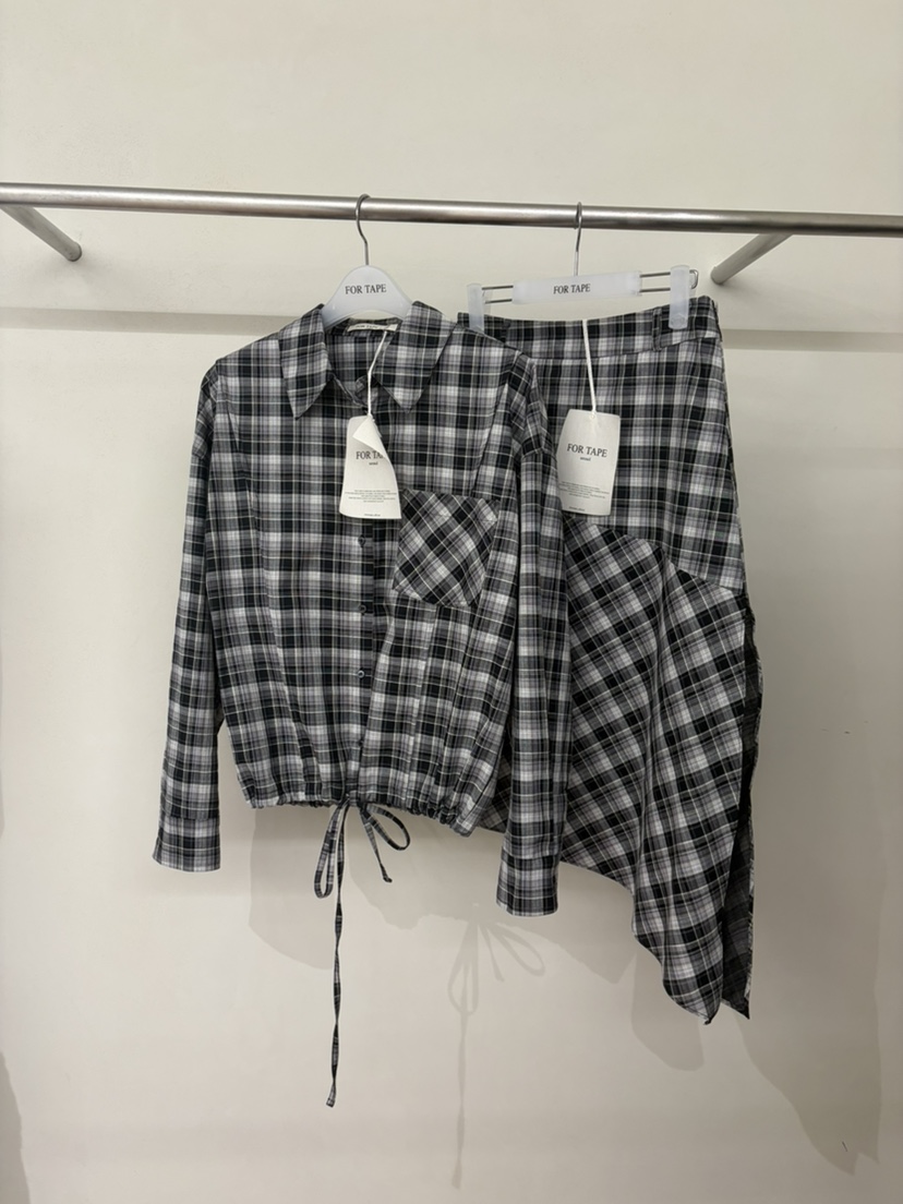 FOR TAPE韓國直郵女裝新品26春夏熱賣職業人氣半身裙中短裙FOR TAPE半身裙/中短裙