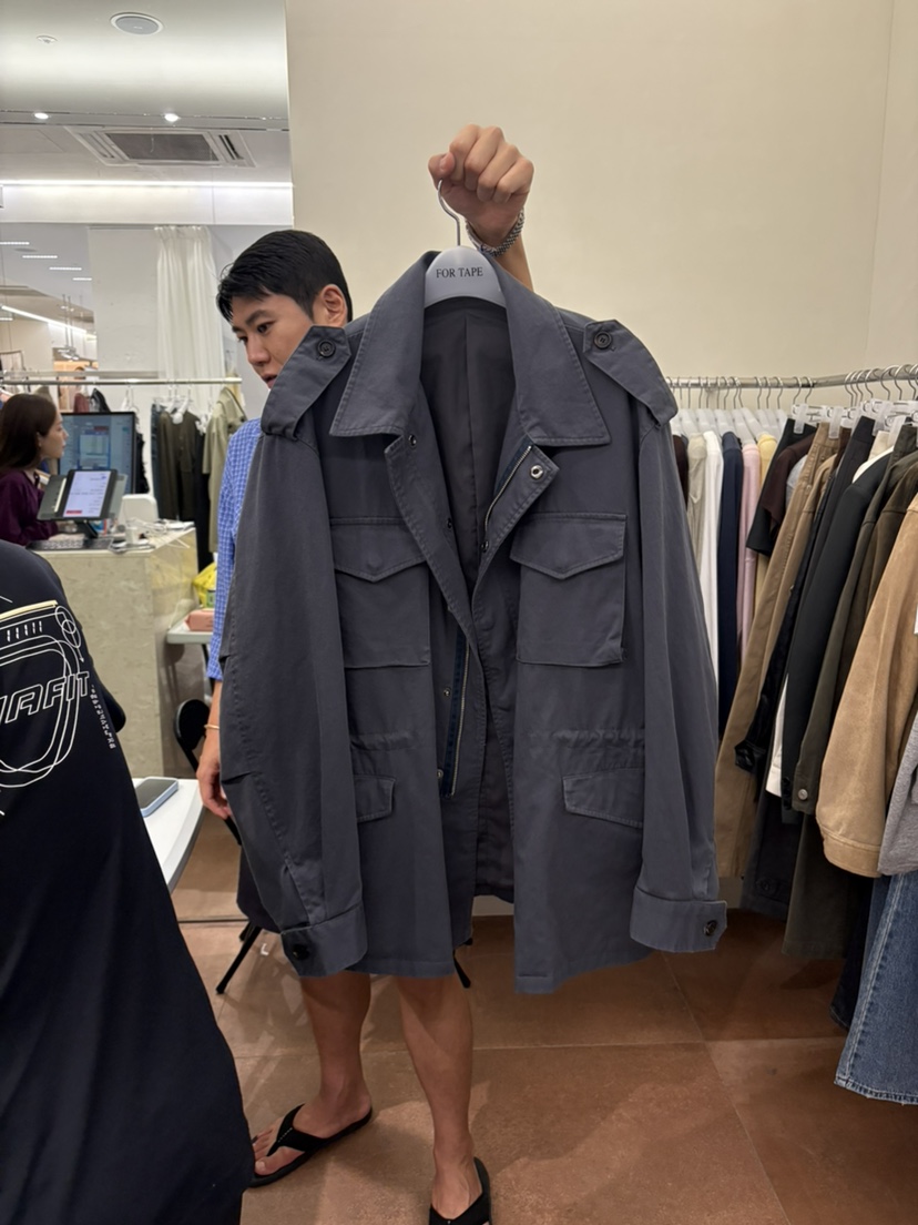 FOR TAPE東大門代購女士新款時尚26春夏職業推薦夾克口袋FOR TAPE夾克圖色1