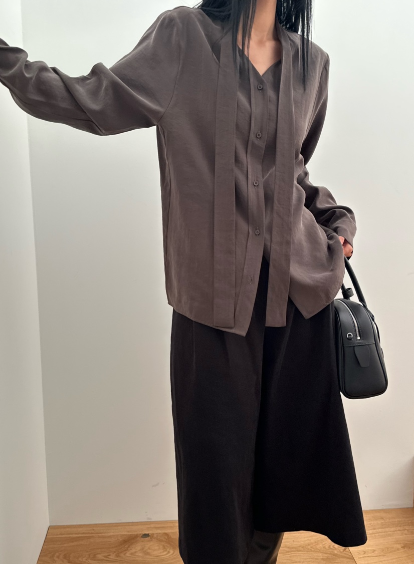 LE VASE東大門代購女士新款熱賣人氣職業時尚襯衫蕾絲衫LE VASE襯衫/蕾絲衫