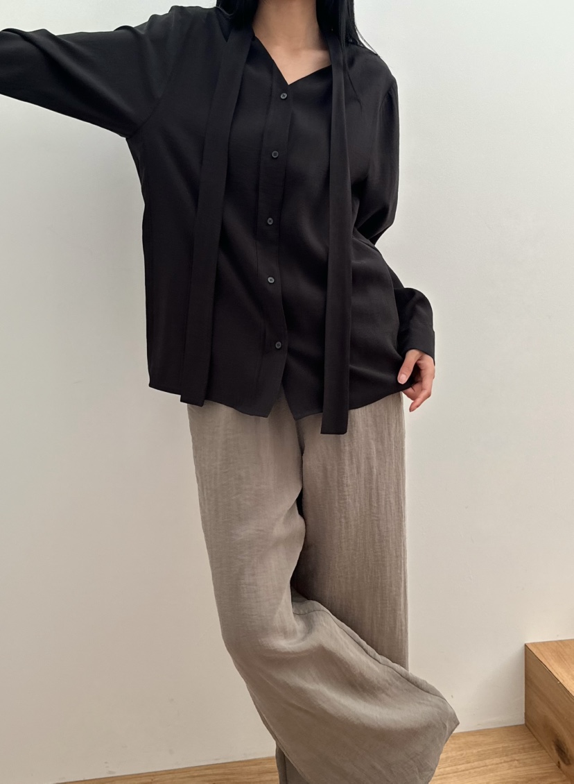 LE VASE東大門代購女士新款熱賣人氣職業時尚襯衫蕾絲衫LE VASE襯衫/蕾絲衫