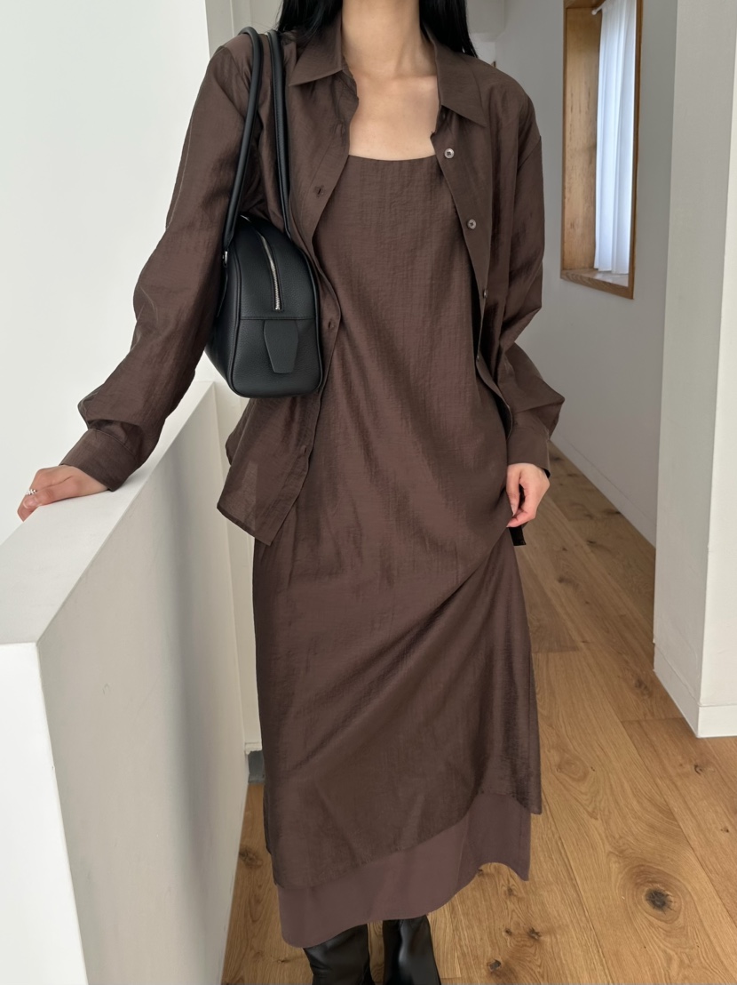 LE VASE東大門代購女士新款職業26春夏熱賣休閑襯衫蕾絲衫LE VASE襯衫/蕾絲衫圖色2