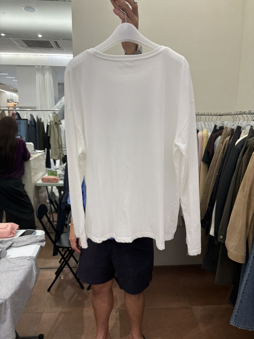 FOR TAPE東大門代購女士新品推薦26春夏職業休閑長袖T恤FOR TAPE長袖T恤