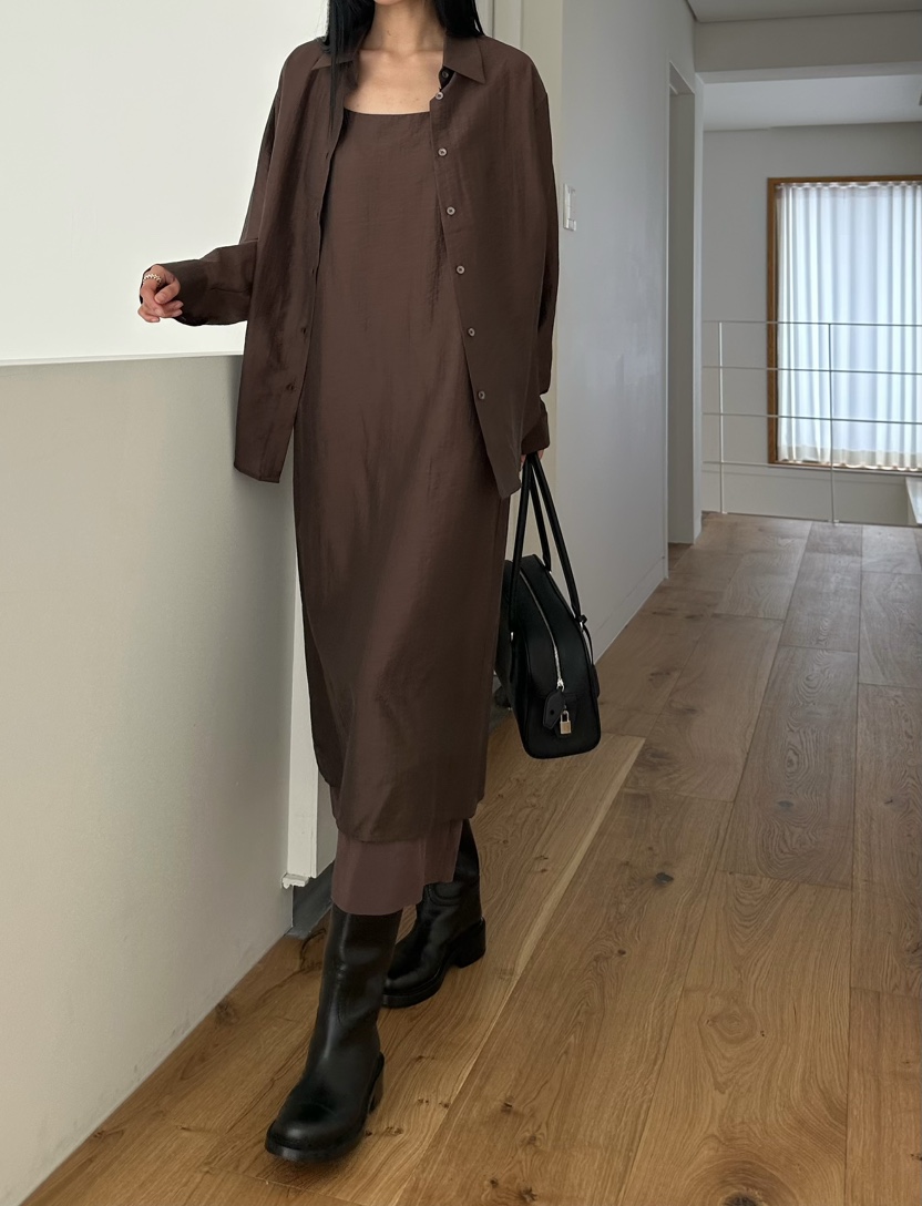 LE VASE東大門代購女士新款休閑26春夏人氣推薦熱賣連衣裙LE VASE連衣裙
