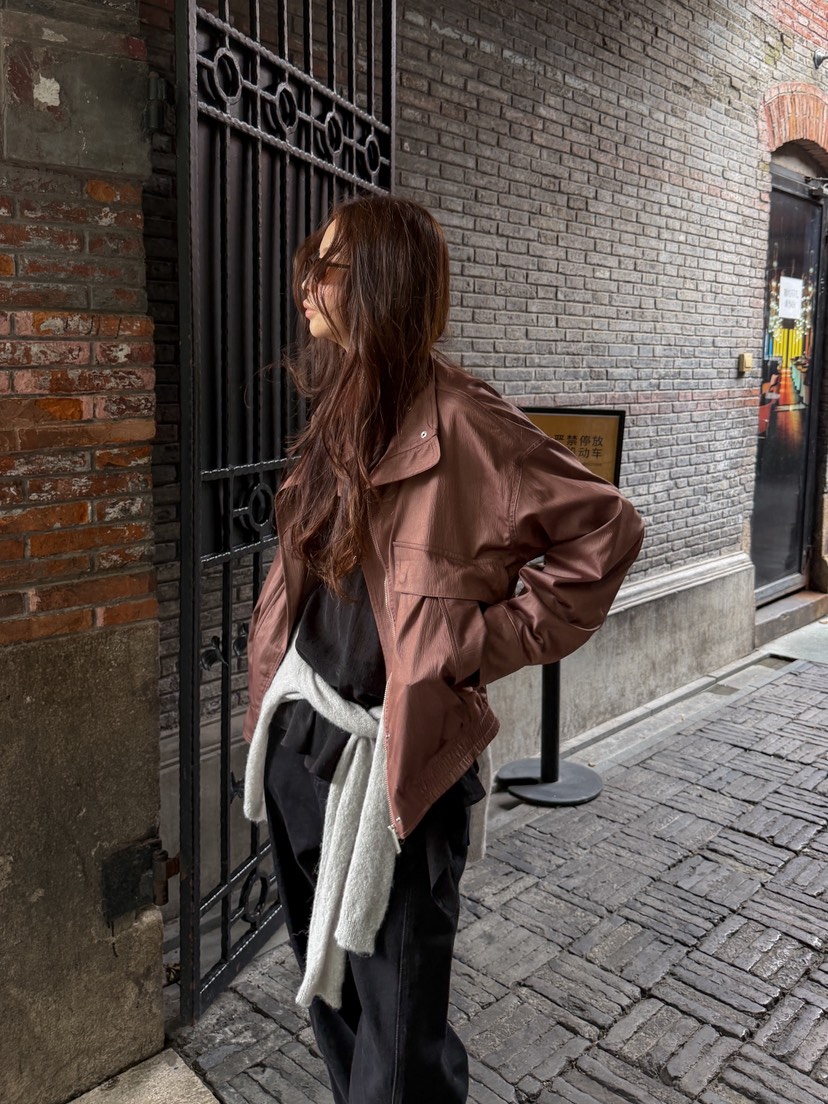 WEARABLE-L韓國直郵女士新品真品26春夏人氣熱賣夾克口袋WEARABLE夾克