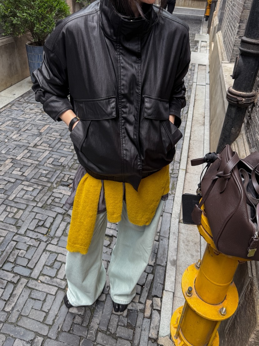 WEARABLE-L韓國直郵女士新品真品26春夏人氣熱賣夾克口袋WEARABLE夾克