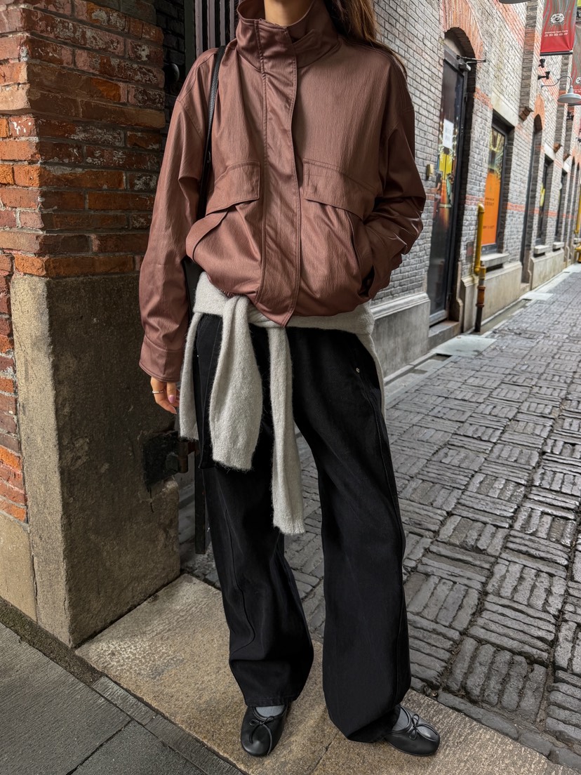 WEARABLE-L韓國直郵女士新品真品26春夏人氣熱賣夾克口袋WEARABLE夾克