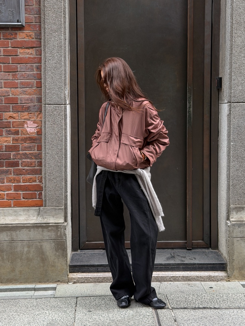 WEARABLE-L韓國直郵女士新品真品26春夏人氣熱賣夾克口袋WEARABLE夾克