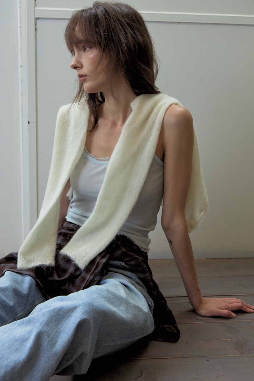 WEARABLE-L韓國直郵女士新款熱賣26春夏吊帶背心蕾絲無袖WEARABLE吊帶/背心