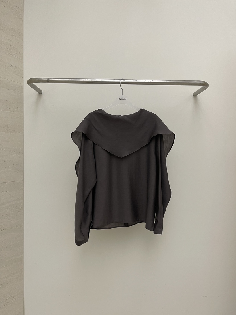 ATMOSPHERE東大門直郵女士新品真品26春夏襯衫蕾絲衫羊毛圍巾ATMOSPHERE/BLING襯衫/蕾絲衫圖色3