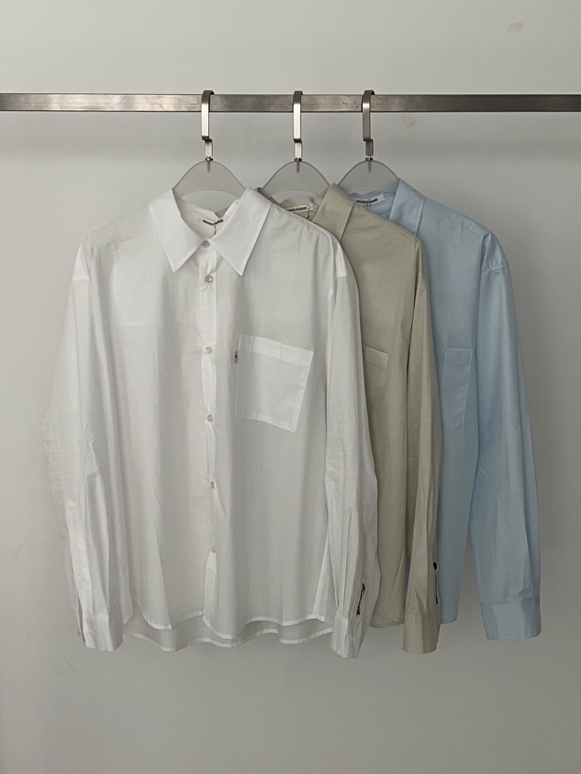 WEARABLE-L東大門代購女士新品26春夏職業時尚襯衫蕾絲衫WEARABLE襯衫/蕾絲衫