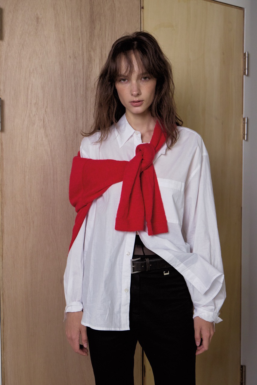 WEARABLE-L東大門代購女士新品26春夏職業時尚襯衫蕾絲衫WEARABLE襯衫/蕾絲衫