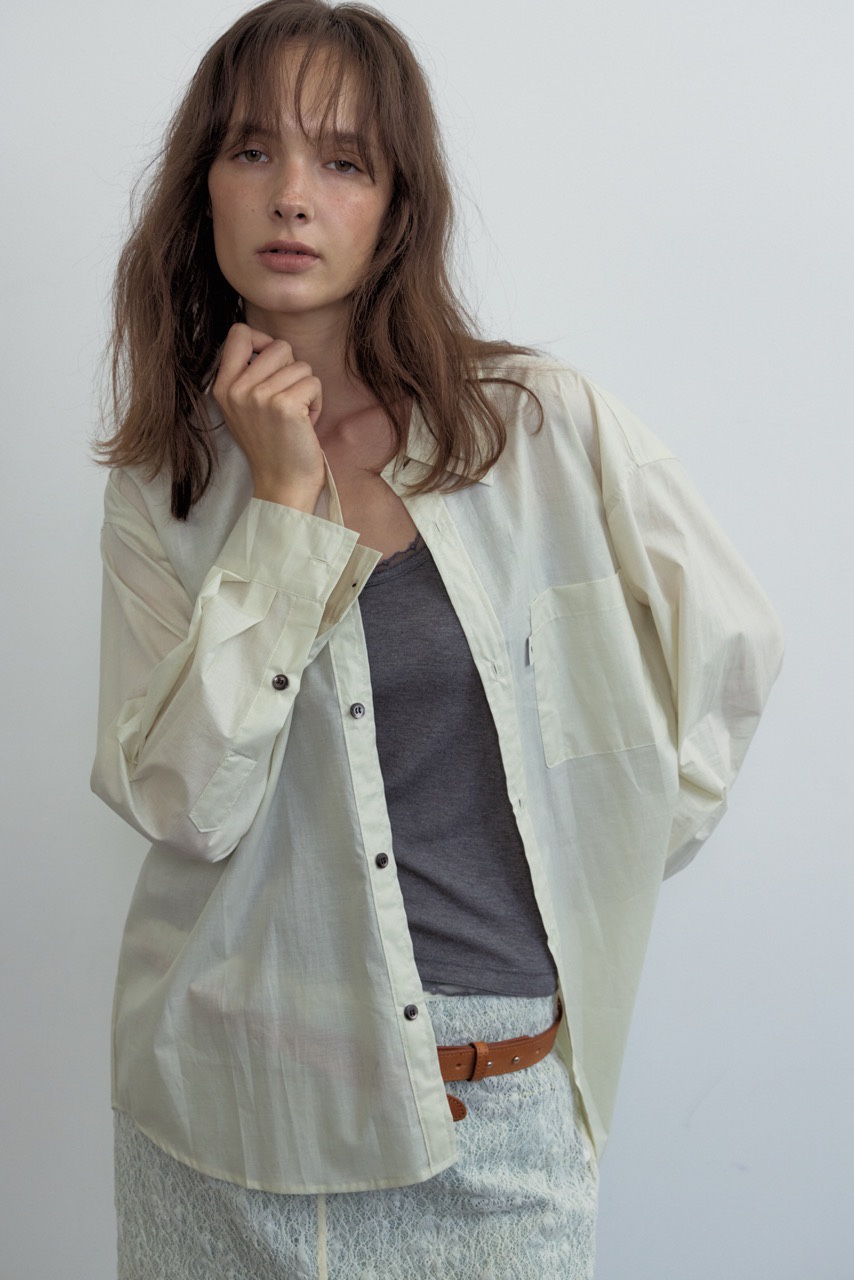WEARABLE-L東大門代購女士新品26春夏職業時尚襯衫蕾絲衫WEARABLE襯衫/蕾絲衫
