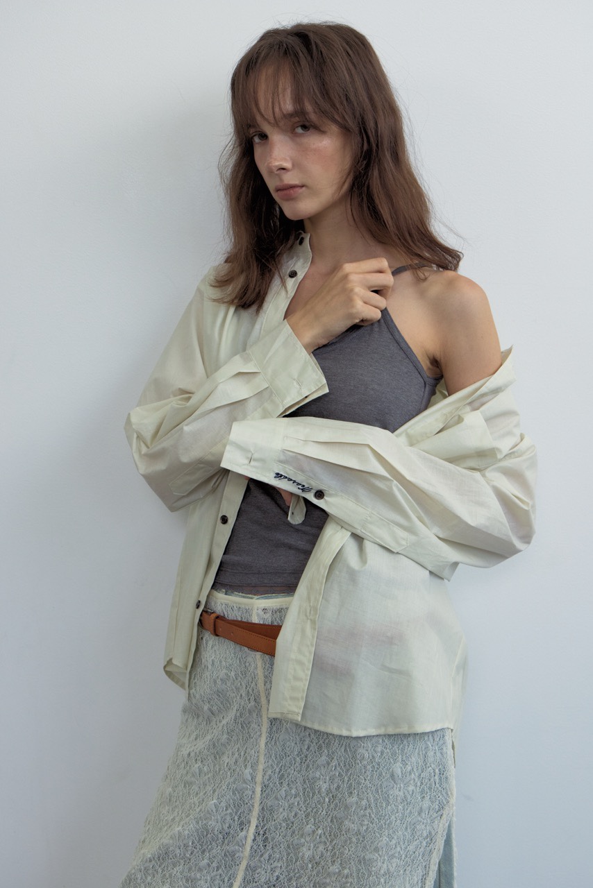 WEARABLE-L東大門代購女士新品26春夏職業時尚襯衫蕾絲衫WEARABLE襯衫/蕾絲衫