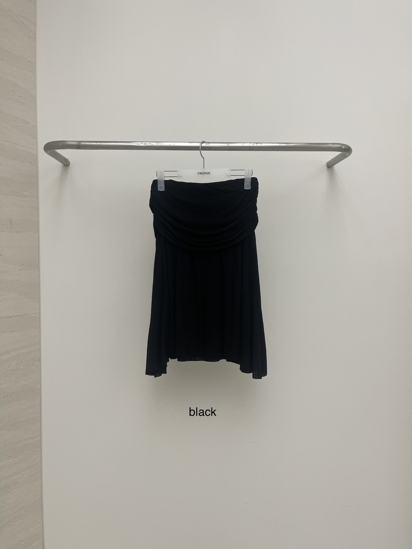 ATMOSPHERE韓國直郵女裝新品休閑職業26春夏半身裙中短裙ATMOSPHERE/BLING半身裙/中短裙圖色2黑色