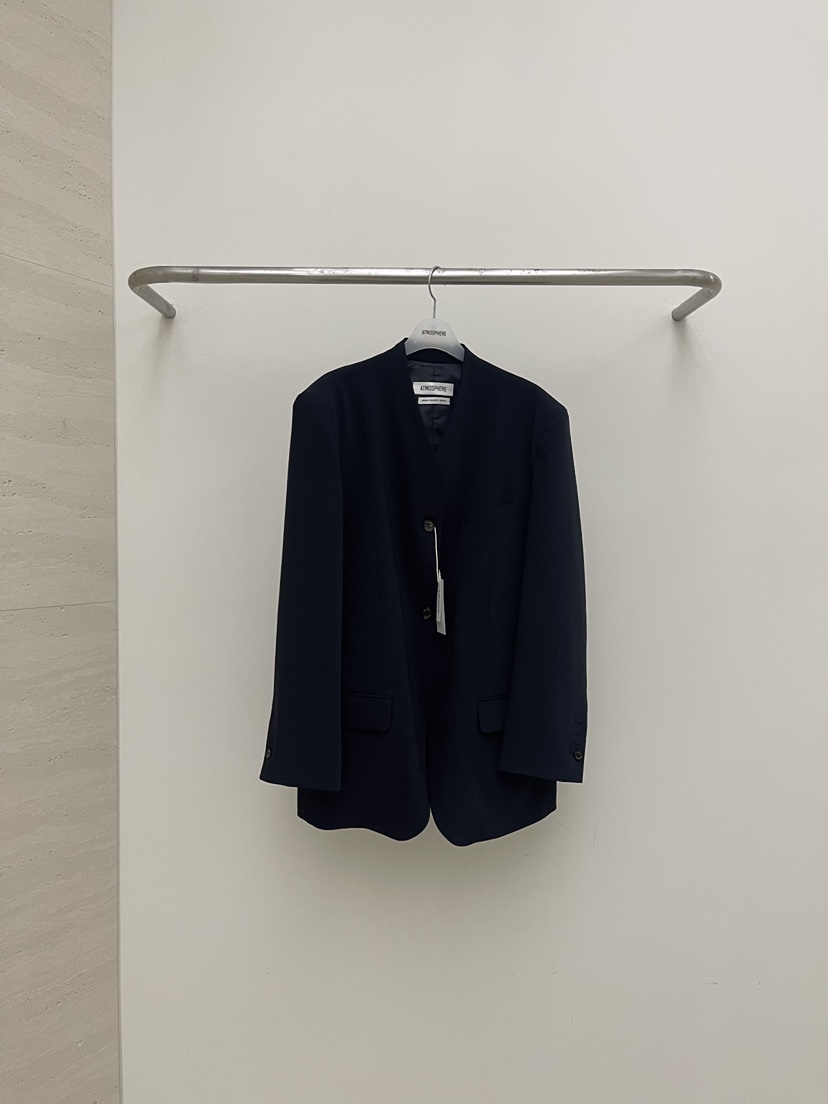 ATMOSPHERE東大門實拍女裝新品休閑26春夏人氣西裝西服柔軟ATMOSPHERE/BLING西裝/西服圖色2深藍色