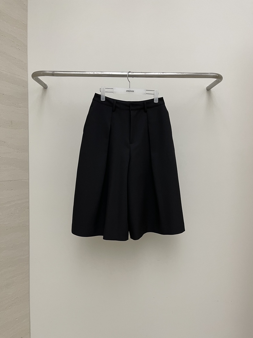 ATMOSPHERE東大門直郵女士新品職業真品休閑推薦熱賣短褲ATMOSPHERE/BLING短褲圖色2黑色
