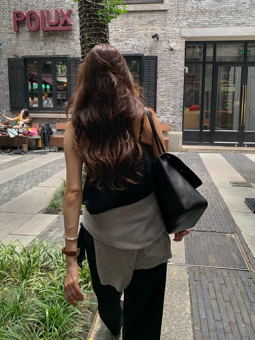 WEARABLE-L東大門直郵女士新品熱賣休閑時尚吊帶背心不對稱WEARABLE吊帶/背心