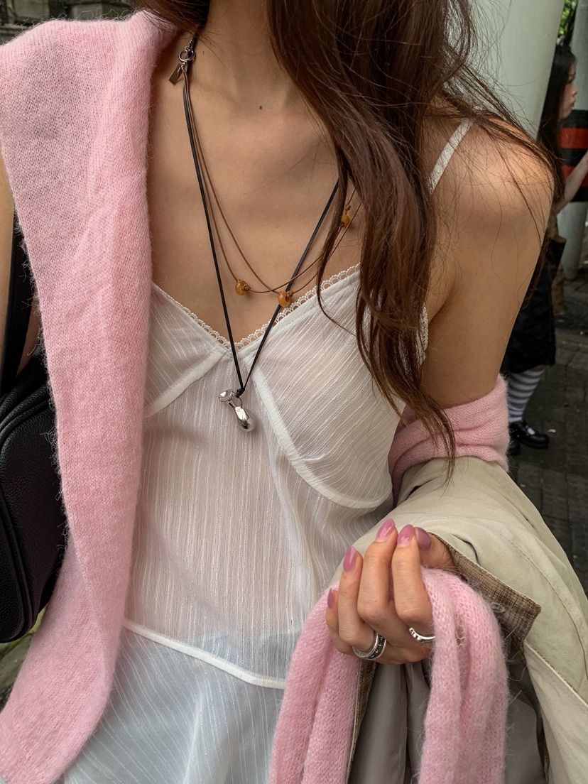 WEARABLE-L東大門直郵女士新品熱賣休閑時尚吊帶背心不對稱WEARABLE吊帶/背心