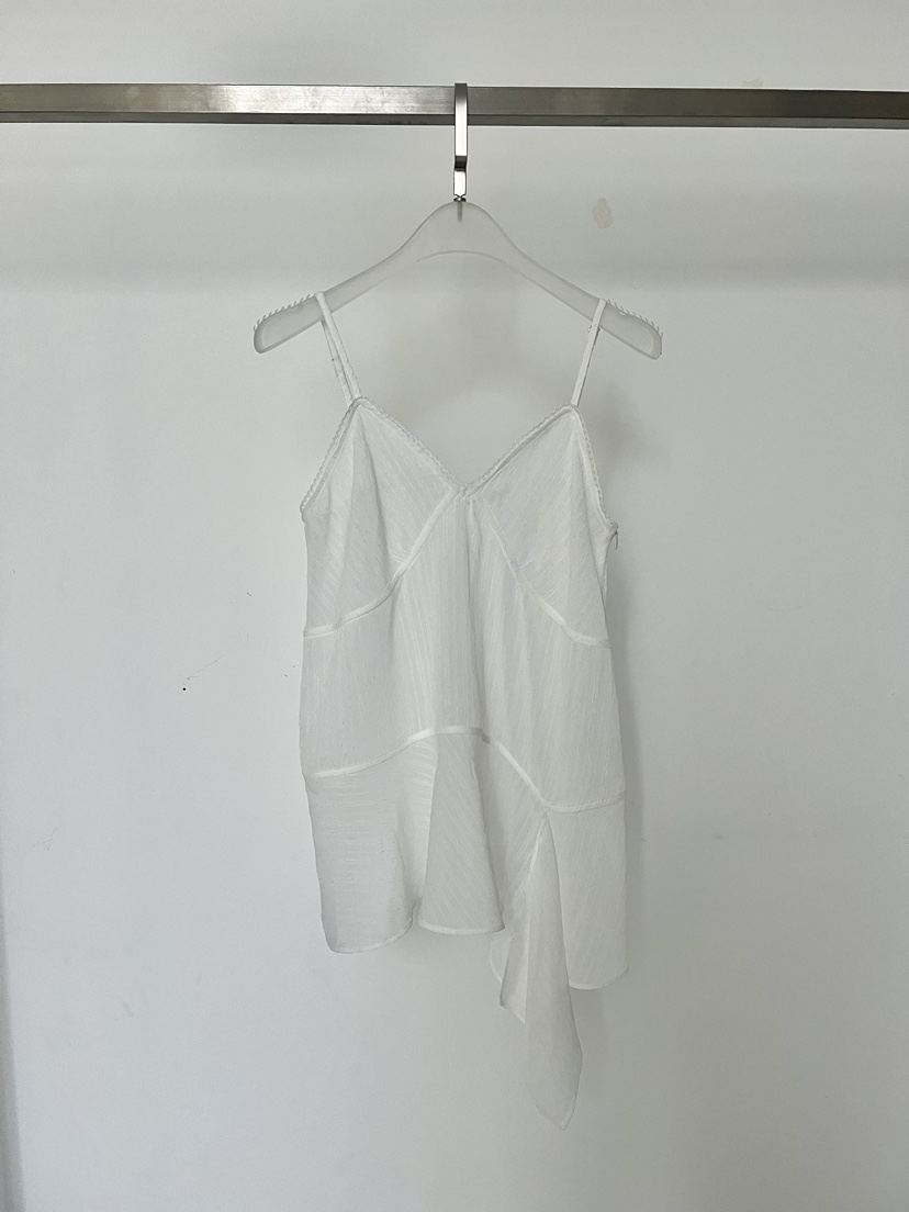 WEARABLE-L東大門直郵女士新品熱賣休閑時尚吊帶背心不對稱WEARABLE吊帶/背心圖色1