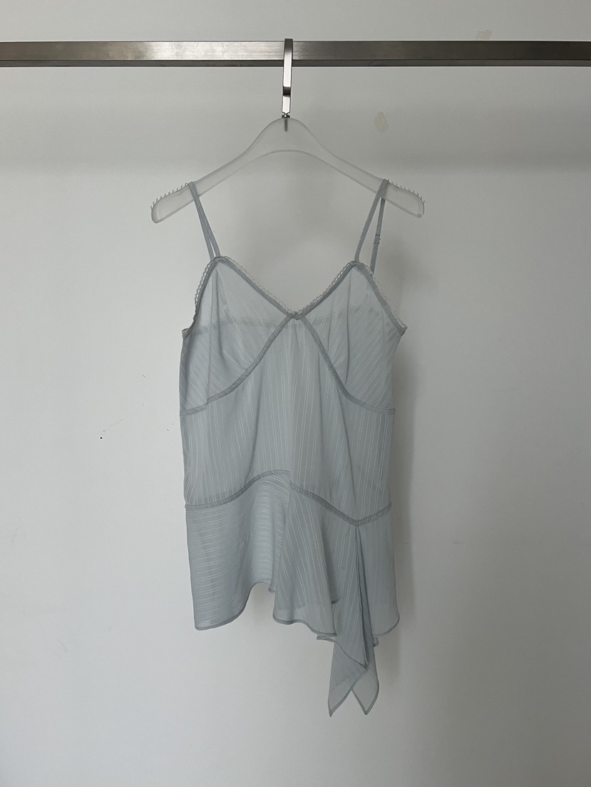WEARABLE-L東大門直郵女士新品熱賣休閑時尚吊帶背心不對稱WEARABLE吊帶/背心圖色2