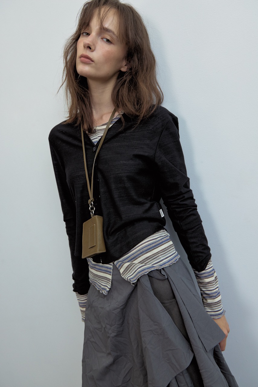 WEARABLE-L韓國代購女裝新品人氣熱賣職業26春夏針織衫開衫WEARABLE針織衫