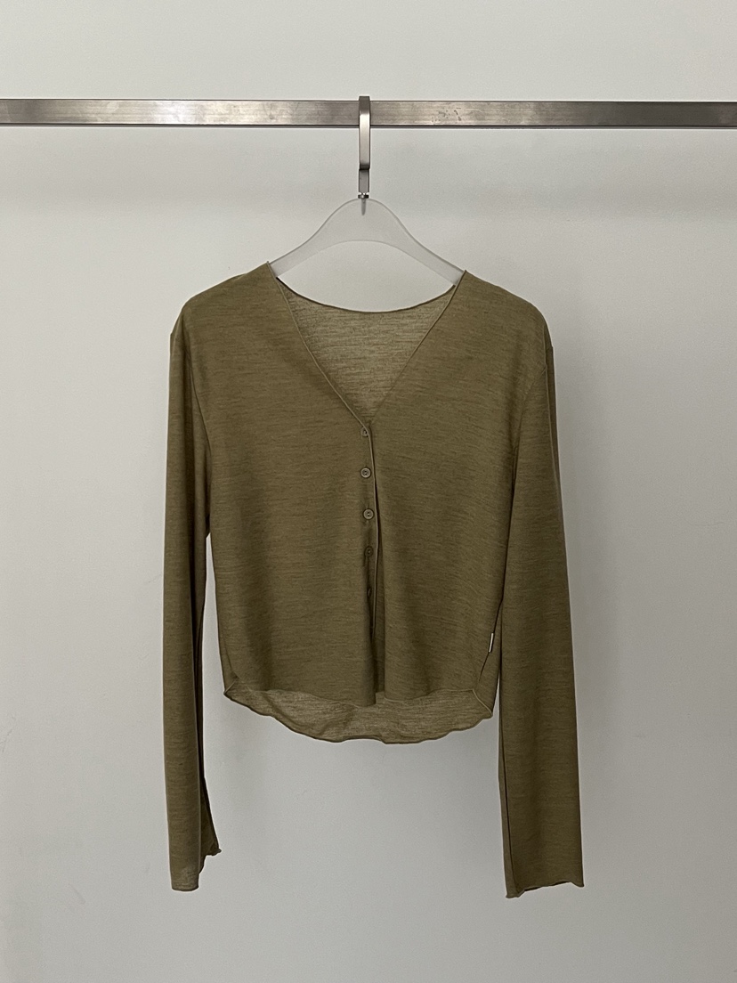 WEARABLE-L韓國代購女裝新品人氣熱賣職業26春夏針織衫開衫WEARABLE針織衫圖色1