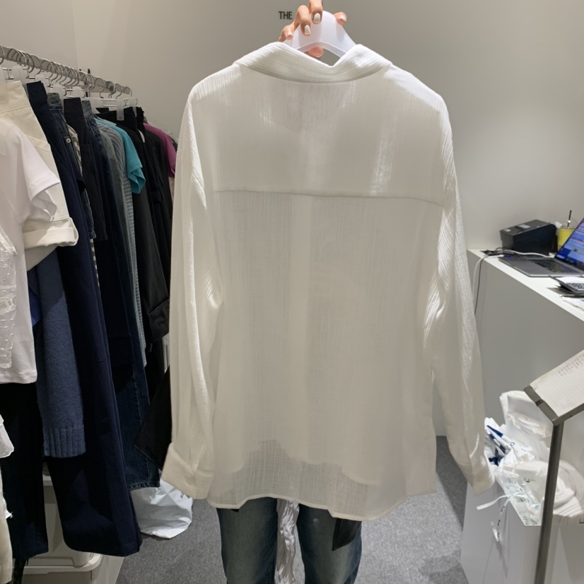 AUBE東大門代購女裝新品推薦26春夏時尚真品人氣襯衫蕾絲衫AUBE襯衫/蕾絲衫