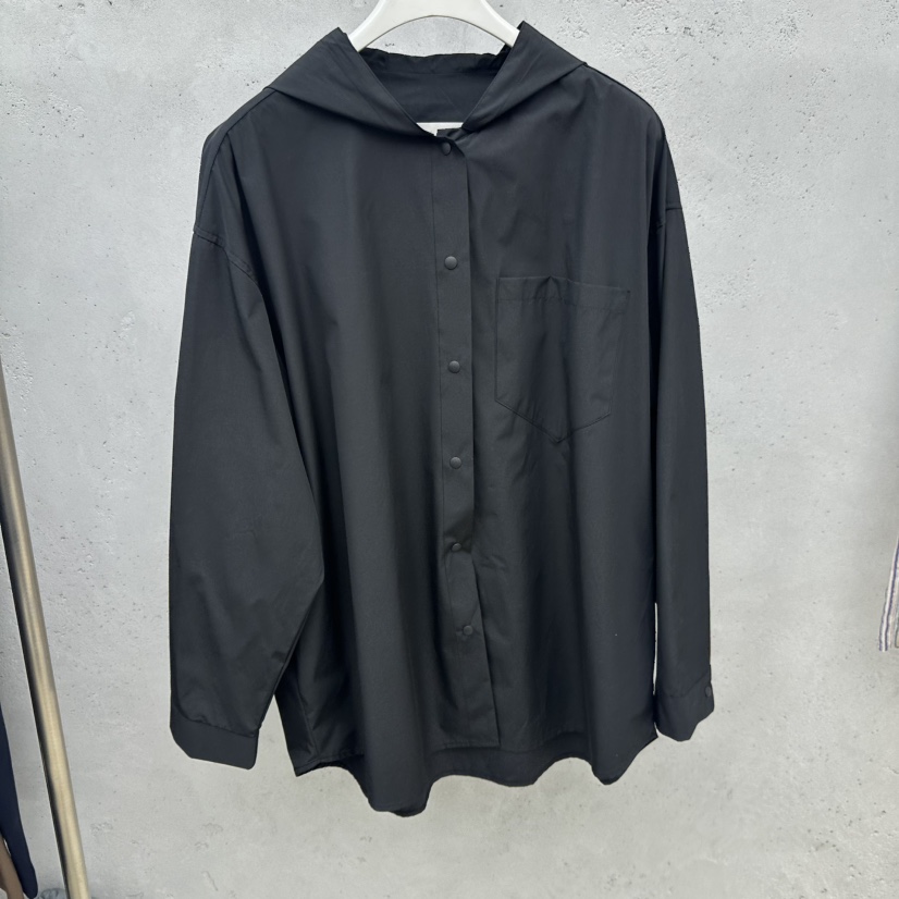 SIXTEEN韓國代購女士新品時尚26春夏真品休閑襯衫蕾絲衫兜帽SIXTEEN襯衫/蕾絲衫圖色3